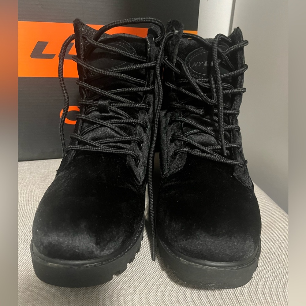 Lugz Empire Hi Velvet Bootie - Picture 3 of 7